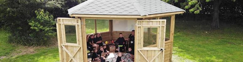 Enjoy the freedom of an Outdoor Classroom with Percy Main!